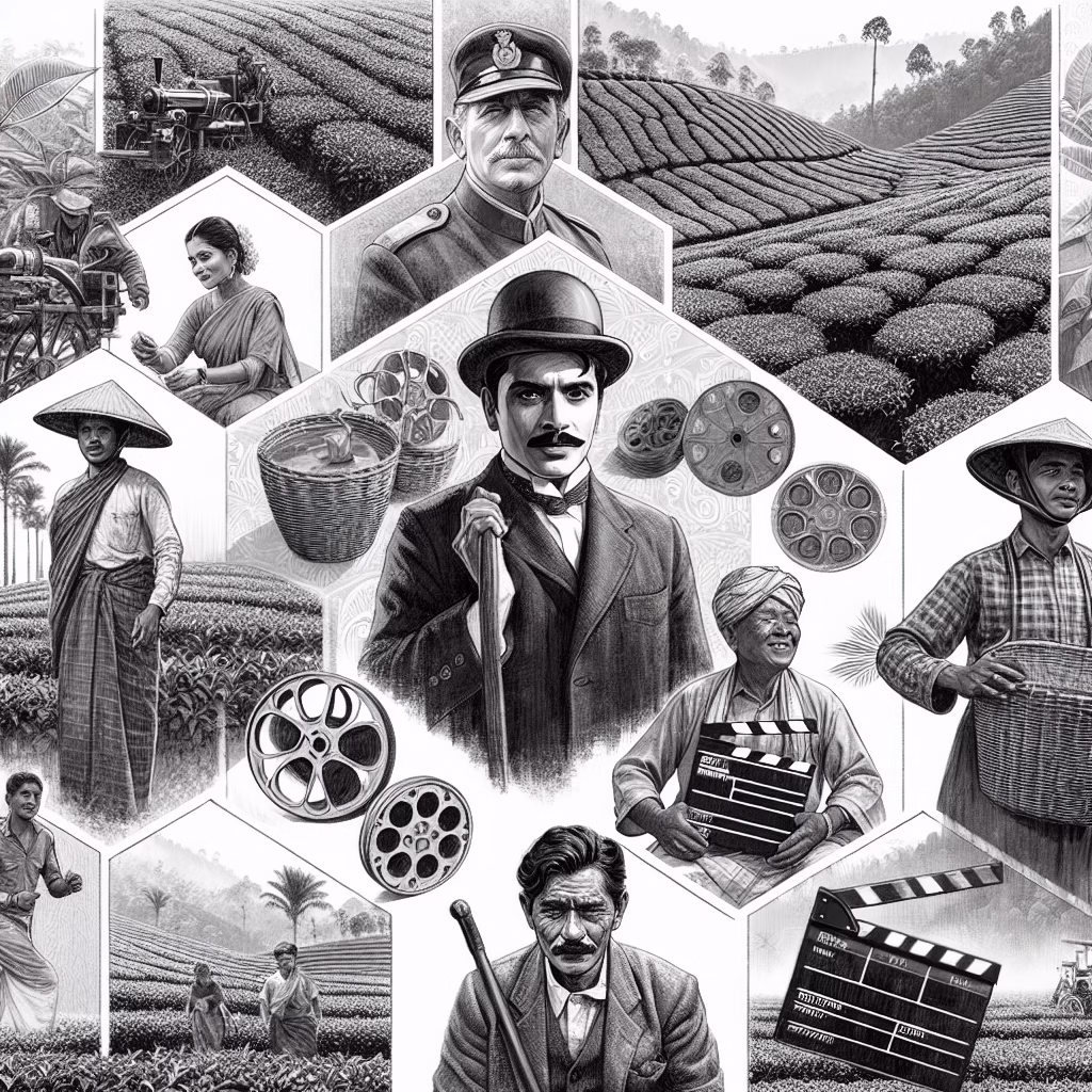 Assam tea gardens in cinema